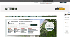 Desktop Screenshot of kurier-immo.de