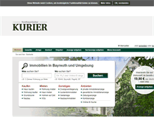 Tablet Screenshot of kurier-immo.de